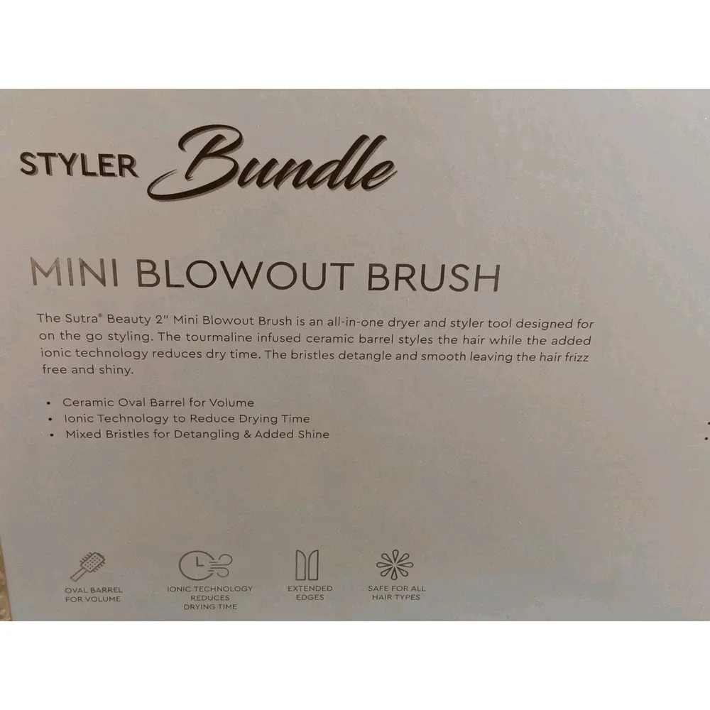 SUTRA BEAUTY 7-Pc. Styler Bundle Set - NIB